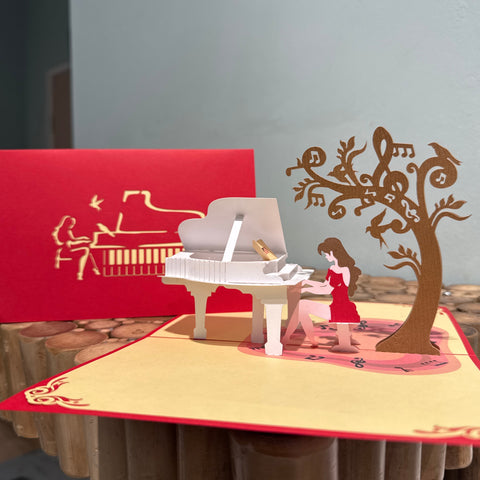 Pop up piano