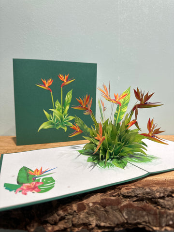 3D - Orange Flower
