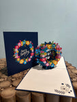 3D - Happy b’day bloemen