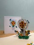 3D - Zonnebloem Lamp