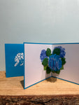 3D - Blue Flower