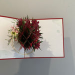 3D - Rode Bloemen.