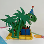 3D - Dinosaurus Happy Birthday 1-