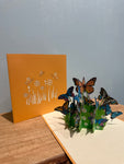 3D - Vlinders & Bloemen