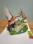3D - Vogel & Bloemen
