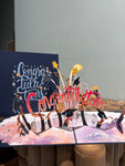 Pop up congratulation kaart