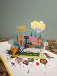 3D - Happy Birthday Dieren