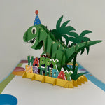 3D - Dinosaurus Happy Birthday 1-
