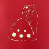 3D - Liefdeskoppel en Hart-