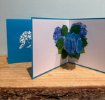 3D - Blue Flower