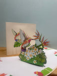 3D - Vogel & Bloemen