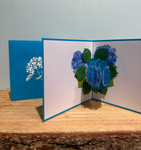 3D - Blue Flower