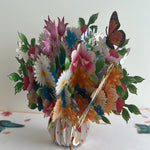 3D - Boeket met Vlinders.