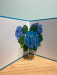 3D - Blue Flower