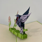 3D - Gekleurde Vogel Kolibri-