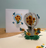 3D - Zonnebloem Lamp