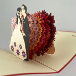 3D - Liefdeskoppel en Hart-