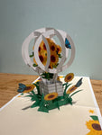 3D - Zonnebloem Lamp