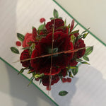 3D - Boeket met Rode rozen.