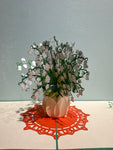 3D - White Flower