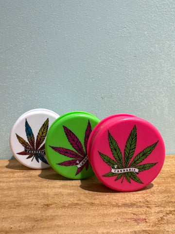 Plant grinder plastic
