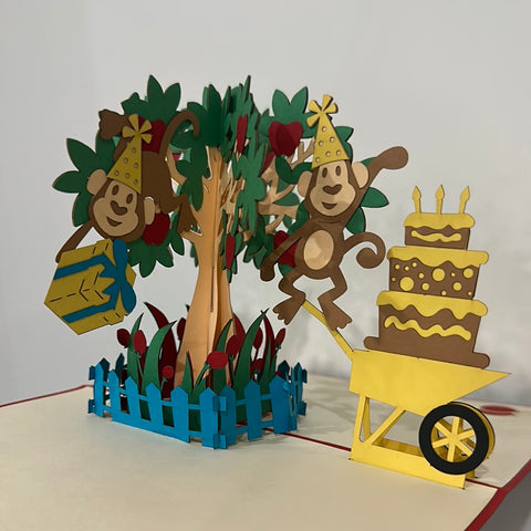 3D - Celebrating Monkey's
