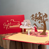 Pop up piano