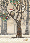 Kerst - Bugart - Santa Owl Tree