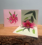 3D - Pink Flower