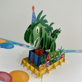3D - Dinosaurus Happy Birthday 1-