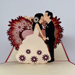 3D - Liefdeskoppel en Hart-