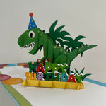 3D - Dinosaurus Happy Birthday 1-