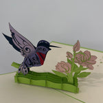 3D - Gekleurde Vogel Kolibri-