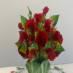 3D - Boeket met Rode rozen.
