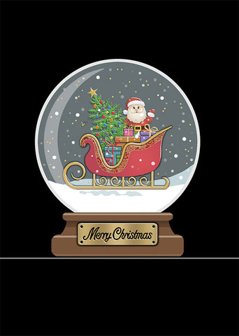 Kerst - Bugart - Sleigh Globe