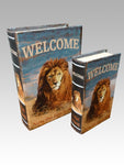 Decoratie opbergboek Leeuw 2 maten