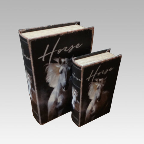 Decoratie opbergboek Paard 2 maten