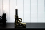 Kaarshouder Gun Gold 12X4X13 CM