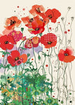 Bug Art -Red Field Poppies
